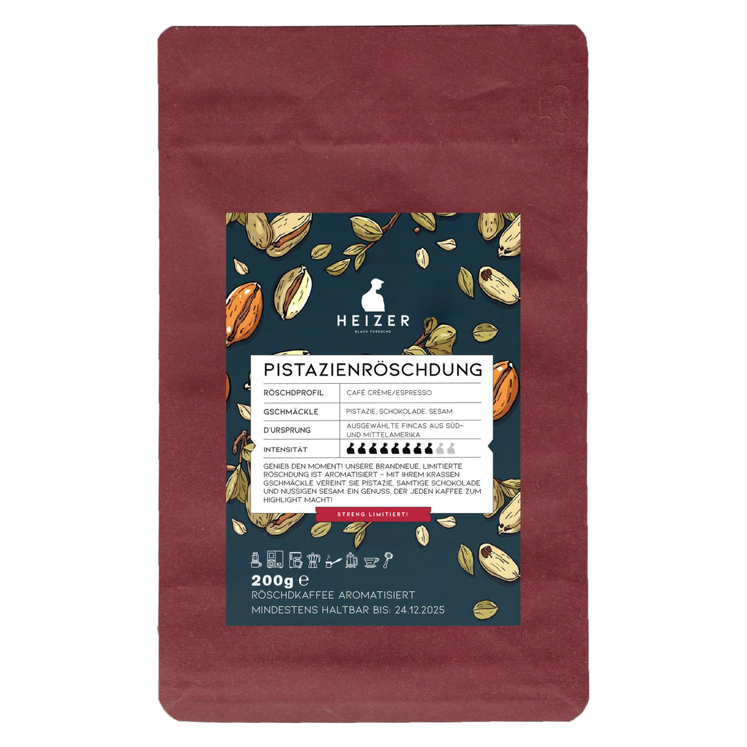 Pistazienröschdung | Aromatisierter Kaffee & Espresso (Blend)