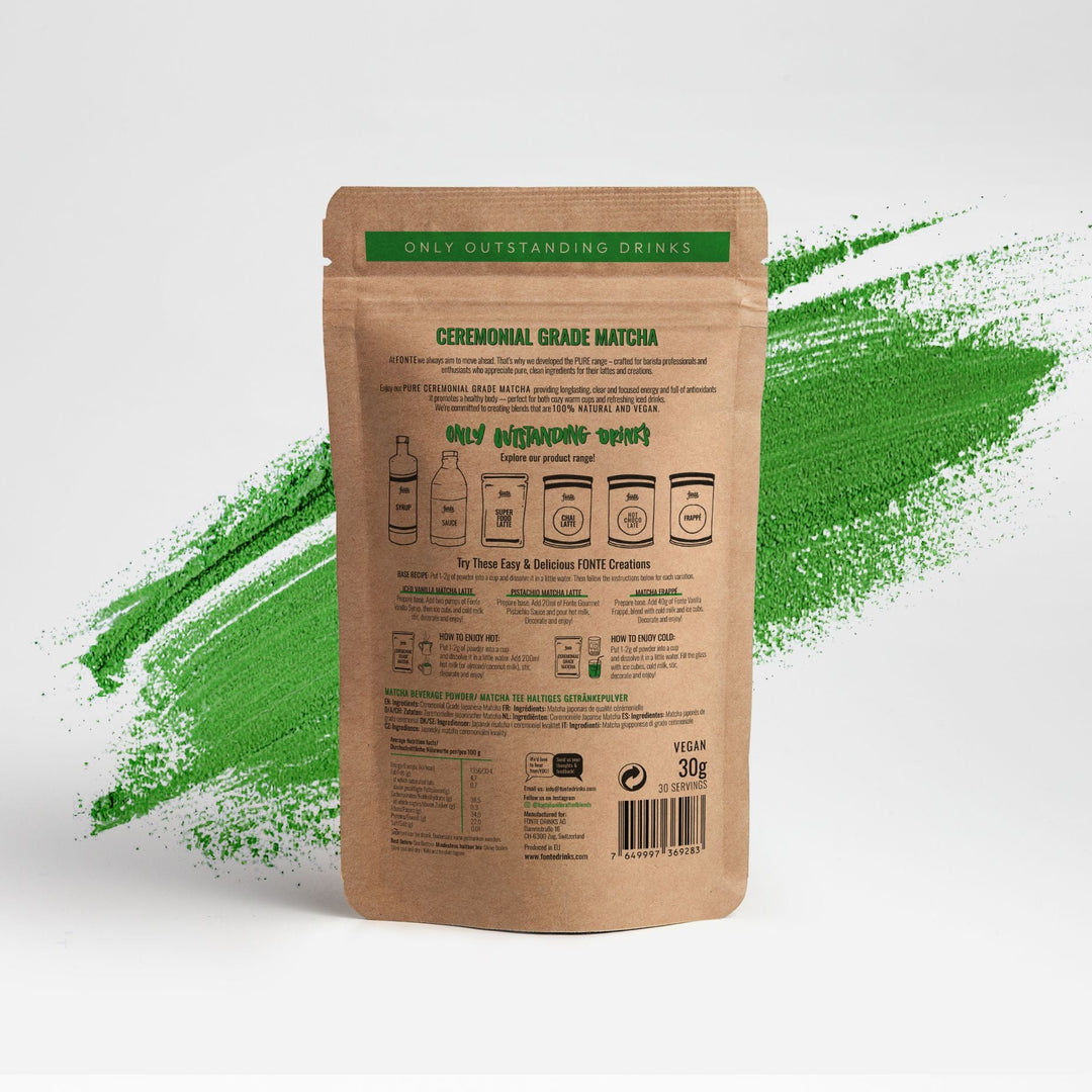 Fonte PURE Ceremonial Grade Matcha (30g)