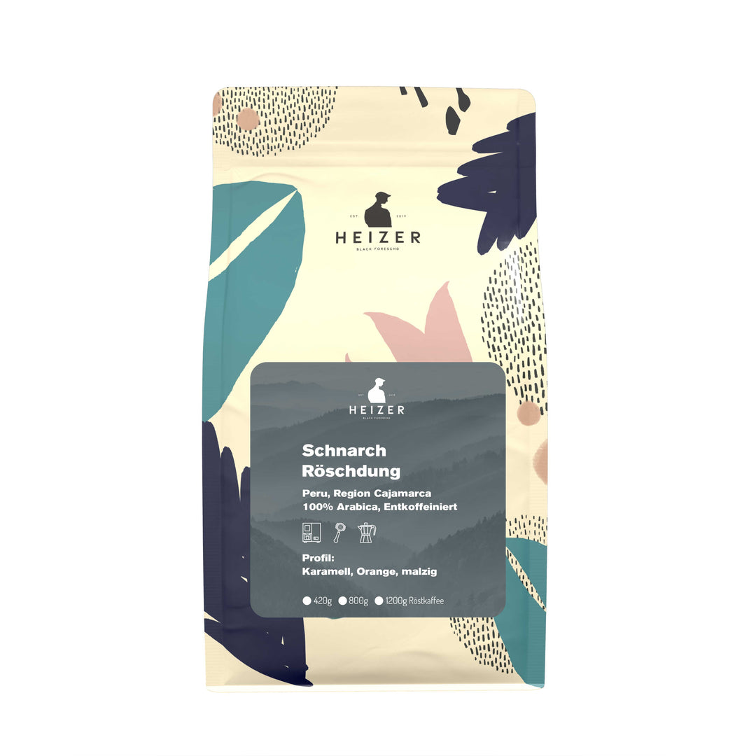 Schnarchröschdung Entkoffeiniert | 100% Arabica Kaffee/Espresso