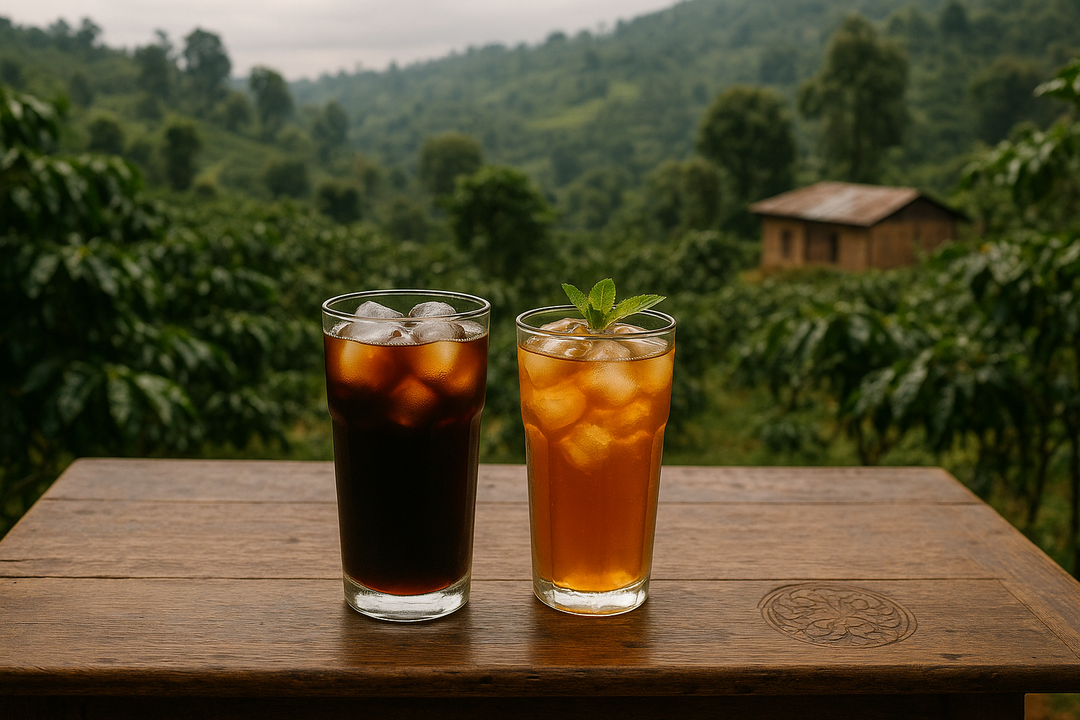 Coldbrew-Bundle | Waldröschdung (420g) + Obschdsalat-Eisteemischung + Tasse