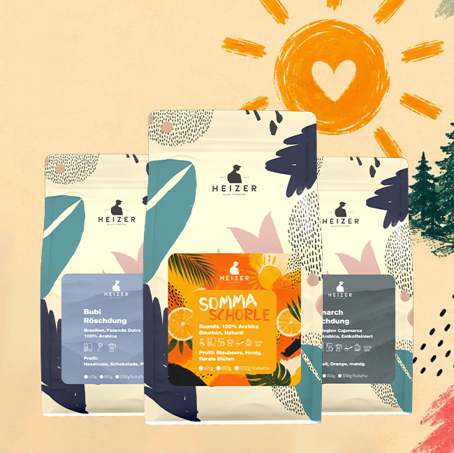 HEIZER SOMMER PAKET ☀️(3x420g Röstkaffee)